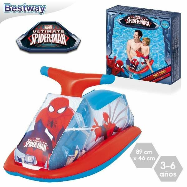 Bestway Spider-man Race Rider 89x46cm for Age 3-6 Years