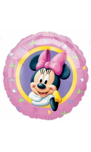 Minnie Round Foil Balloon - 18 ''