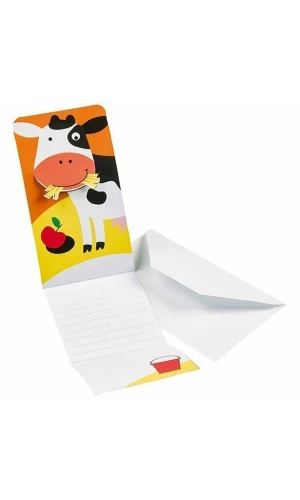 Farm Fun Party Invitations - 8pk