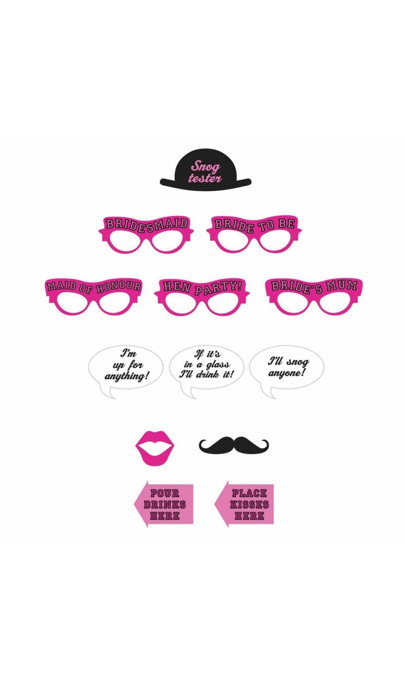 Photo Booth Hen Party - 13pk