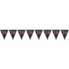 18th Pink Sparkling Celebration Plastic Flag Banner - 4m