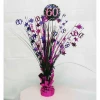 60th Birthday Pink Sparkling Celebration Centerpiece 46cm - 1pk