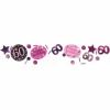 60th Pink Sparkling Celebration Confetti – 34g