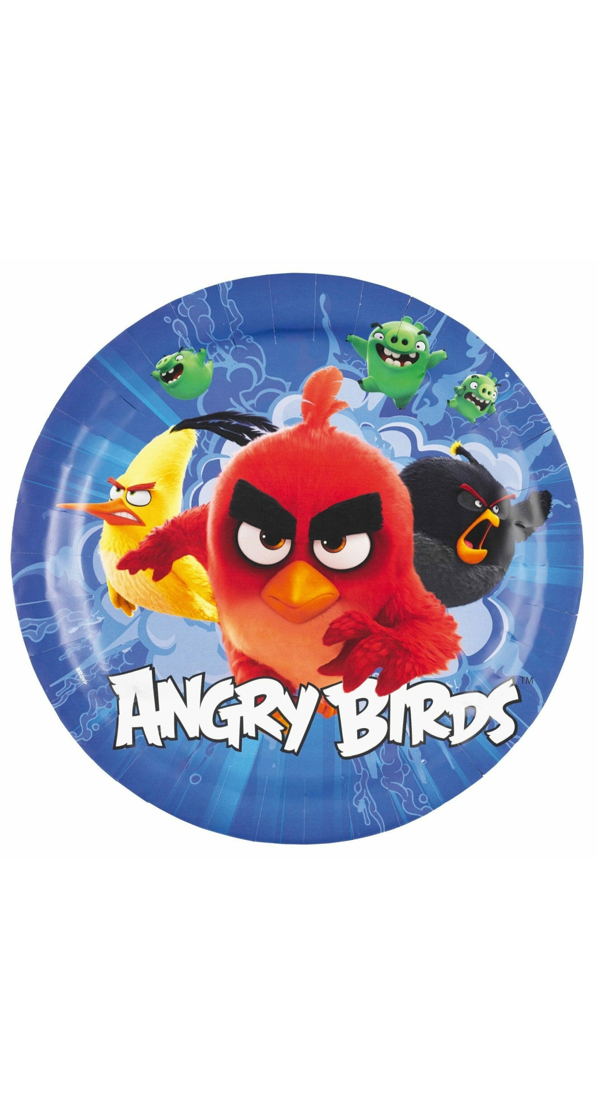 Angry Birds Paper Plates 22.9cm - 8pk