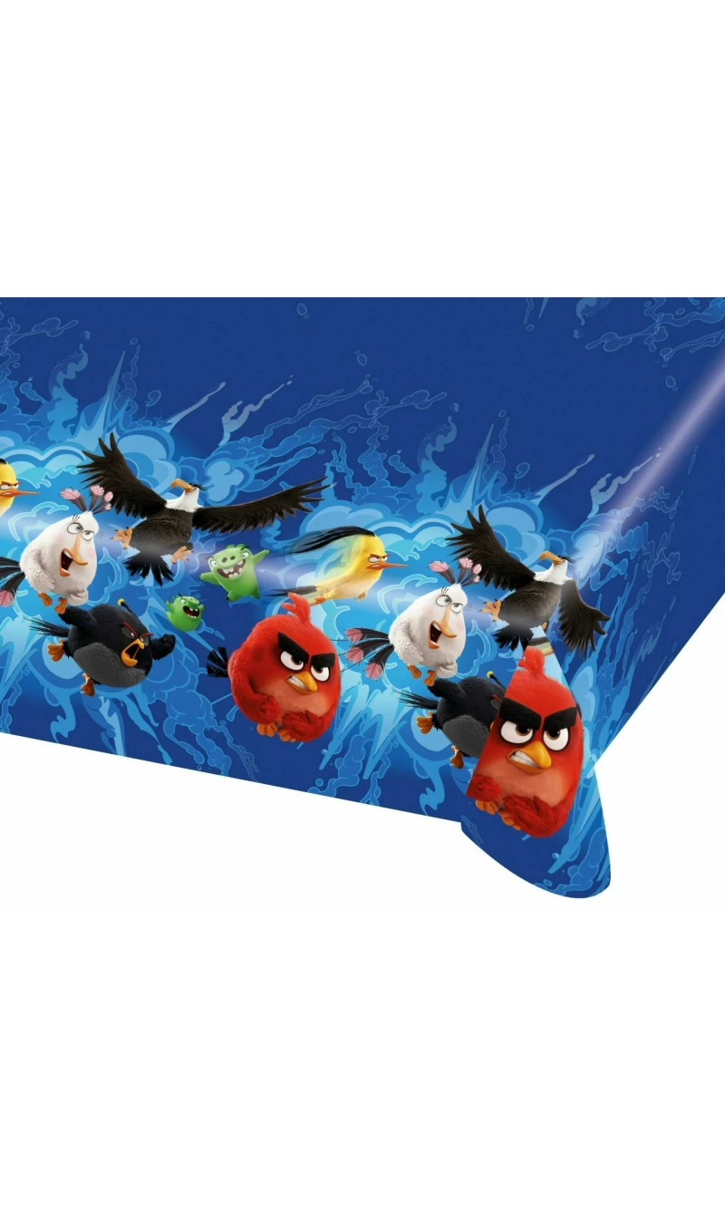 Angry Birds Plastic Tablecover - 120cm x 180cm