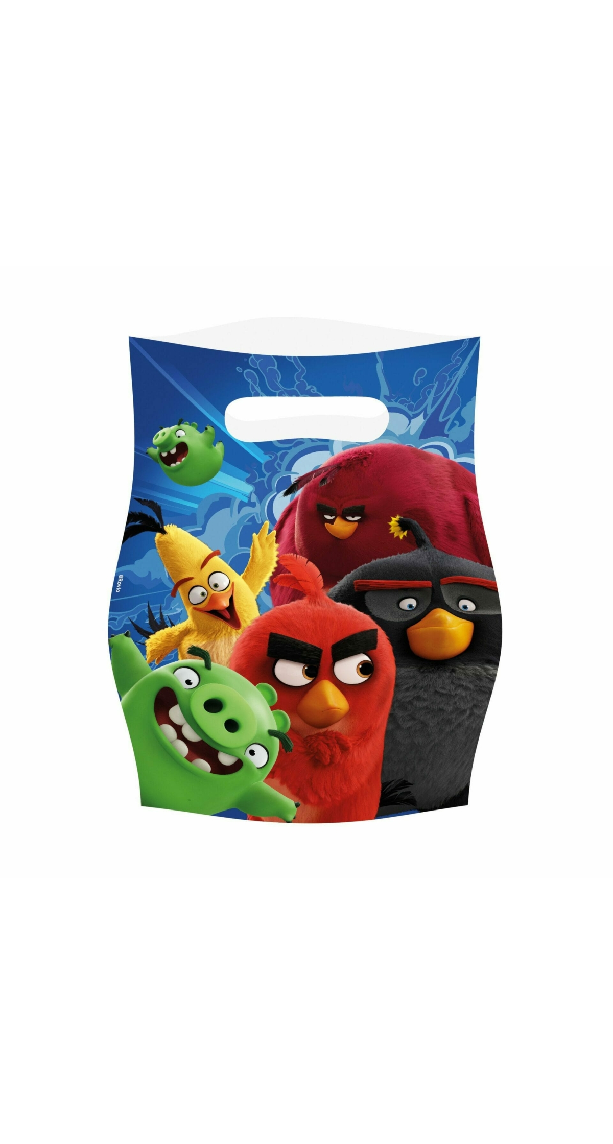 Angry Birds Plastic Party Bags - 8pk