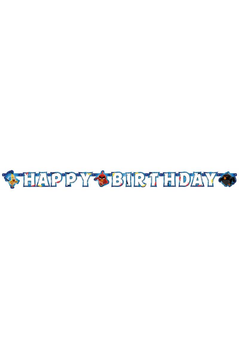 Angry Birds Paper Letter Banner - 1.78m