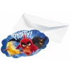 Angry Birds Invitations - 8pk