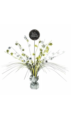 Happy Birthday Gold Sparkling Celebration Centerpiece 46cm - 1pk