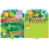 Animal Friends Stand Up Invite & Envelopes - 6pk