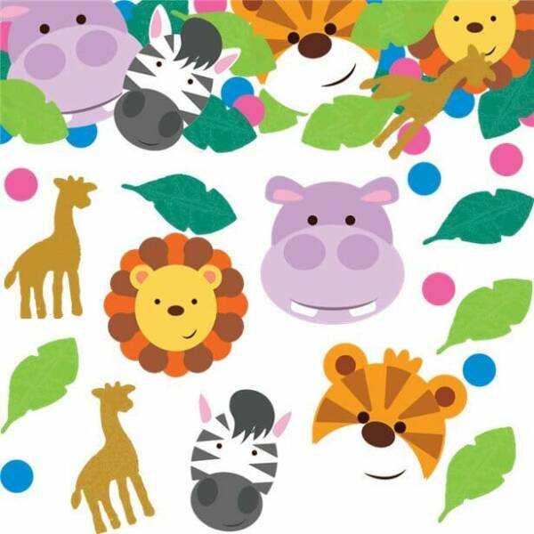 Animal Friends Paper/ Foil Confetti - 14g
