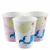 Be A Mermaid Paper Cups 250ml - 8pk