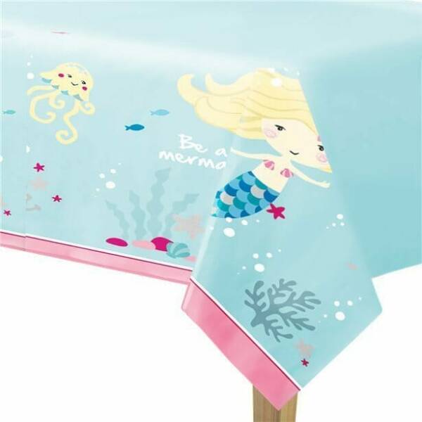 Be A Mermaid Paper Tablecover - 1.80m x 1.20m
