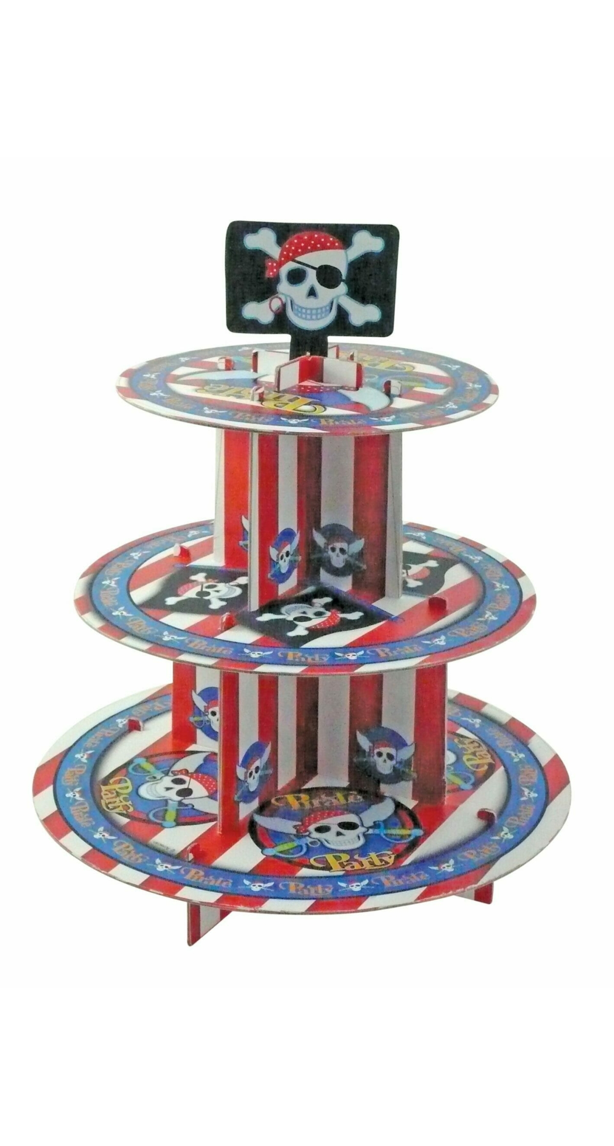 Cup Cake Stand Pirate - 3 Tier