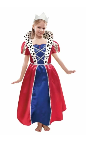 Queen Costume - Age 3 to 5 Years