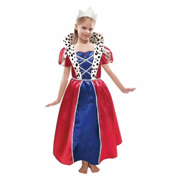 Queen Costume - Age 3 to 5 Years