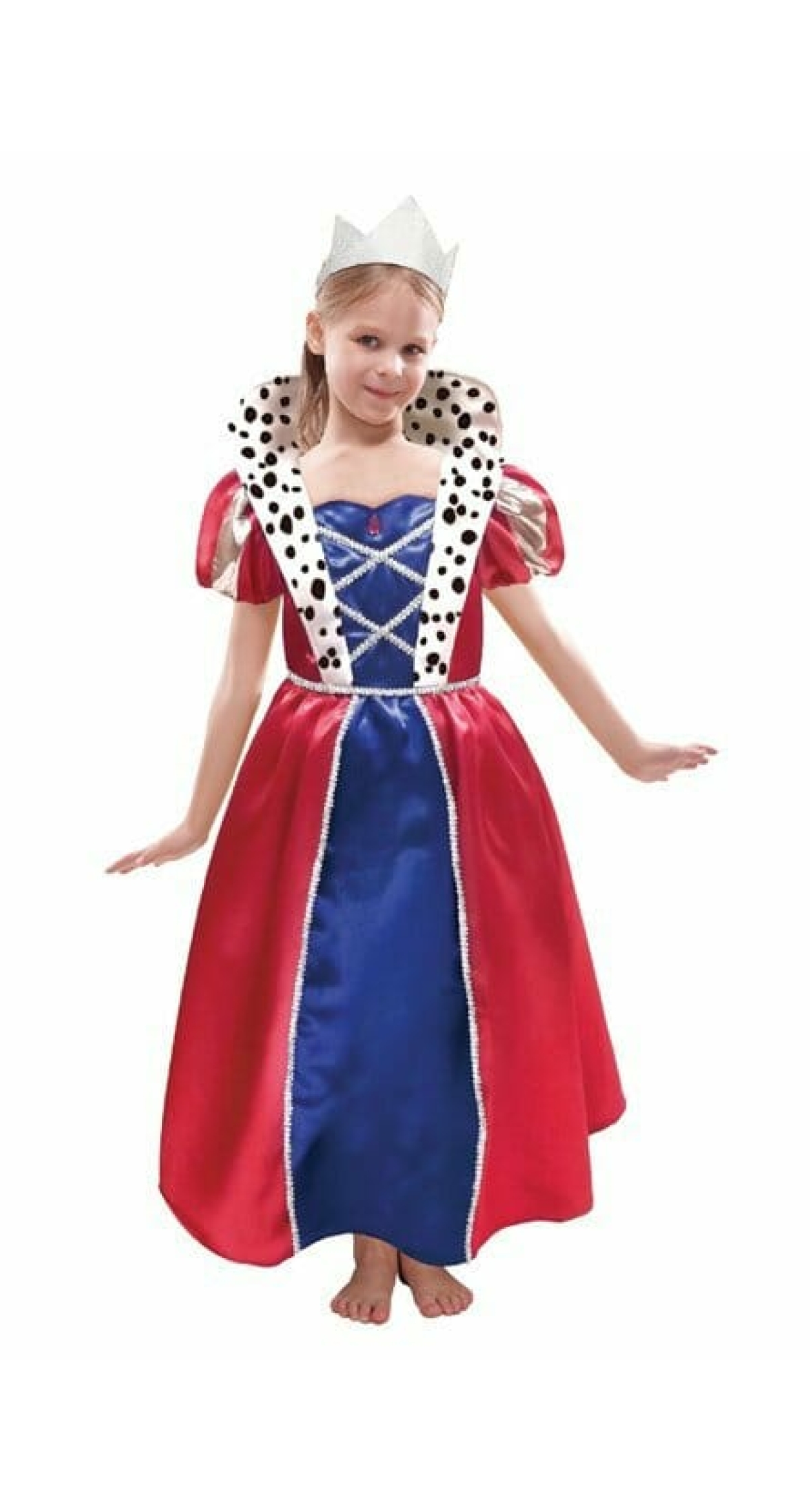 Queen Costume - Age 6 to 8 Years