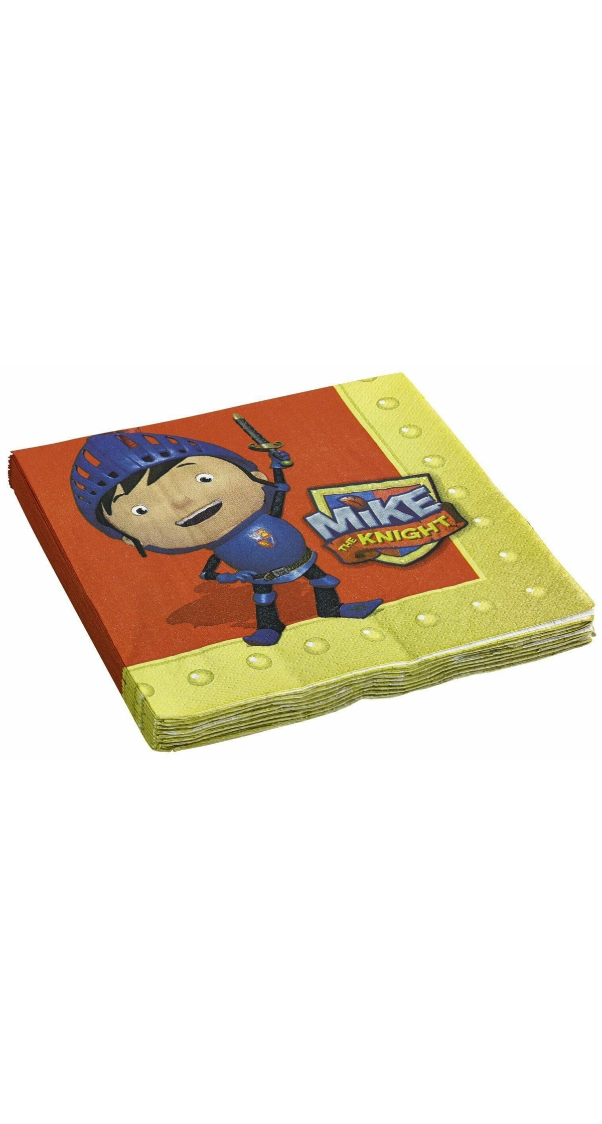 Mike The Knight Napkins 33cm x 33cm - 16pk