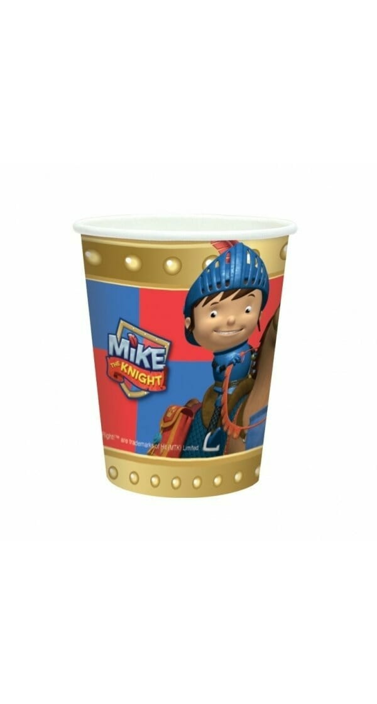 Mike The Knight Paper Cups - 8pk