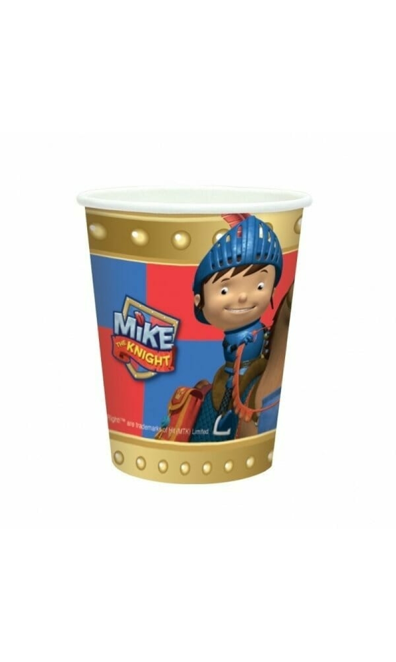 Mike The Knight Paper Cups - 8pk