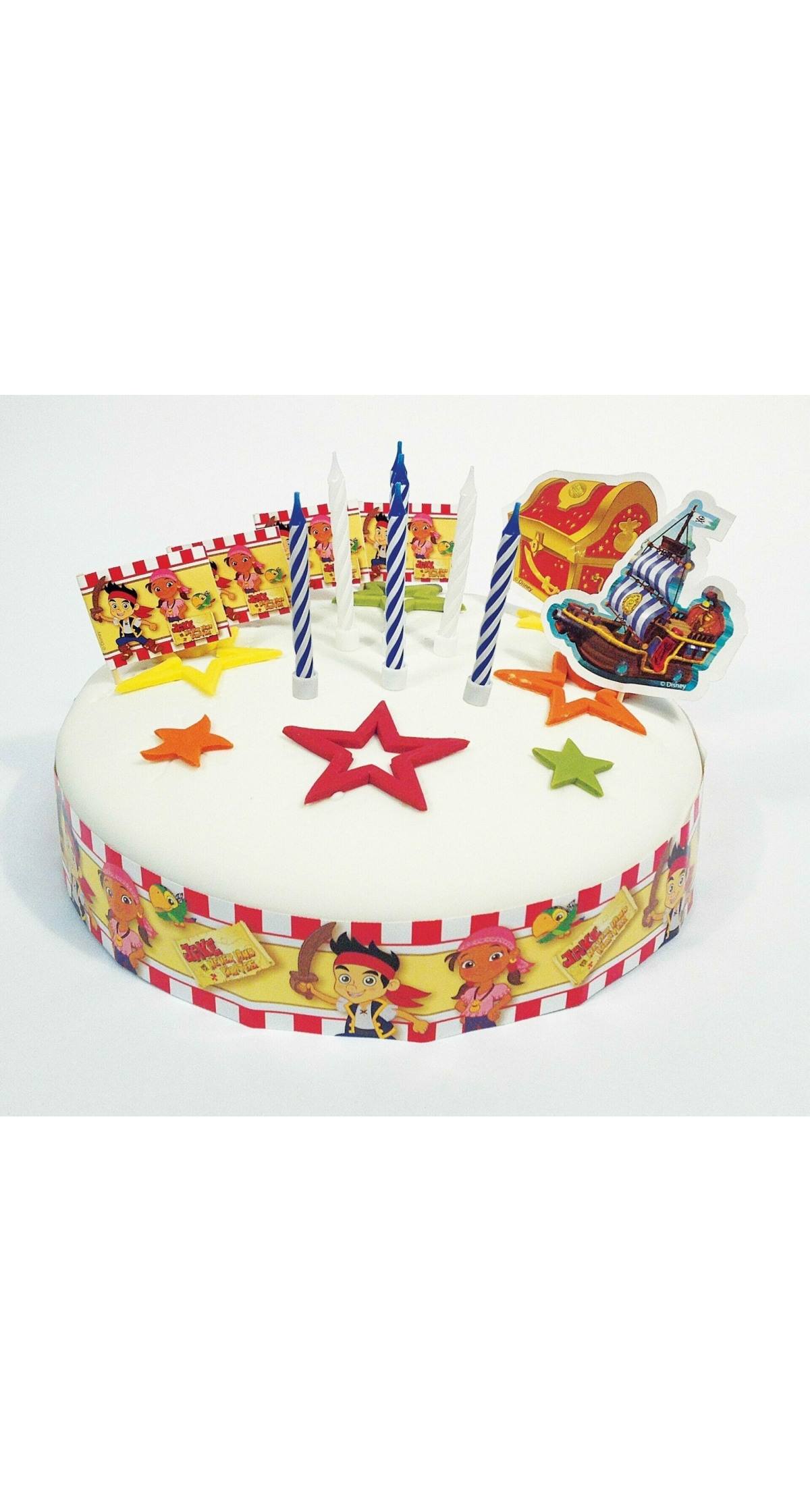 Cake Decorating Kit Jack and the Never Land Pirates - 19pk