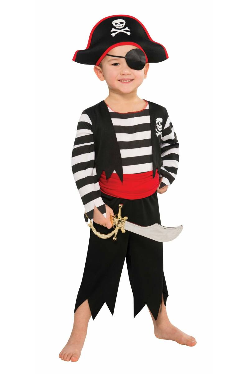 Deckhand Pirate - Age 3 to 4 Years