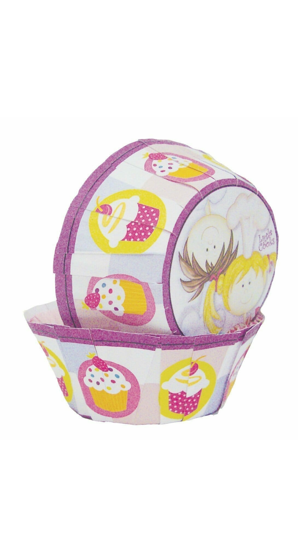 Little Cooks Foil Lined Cupcake Cases 5cm - 24pk