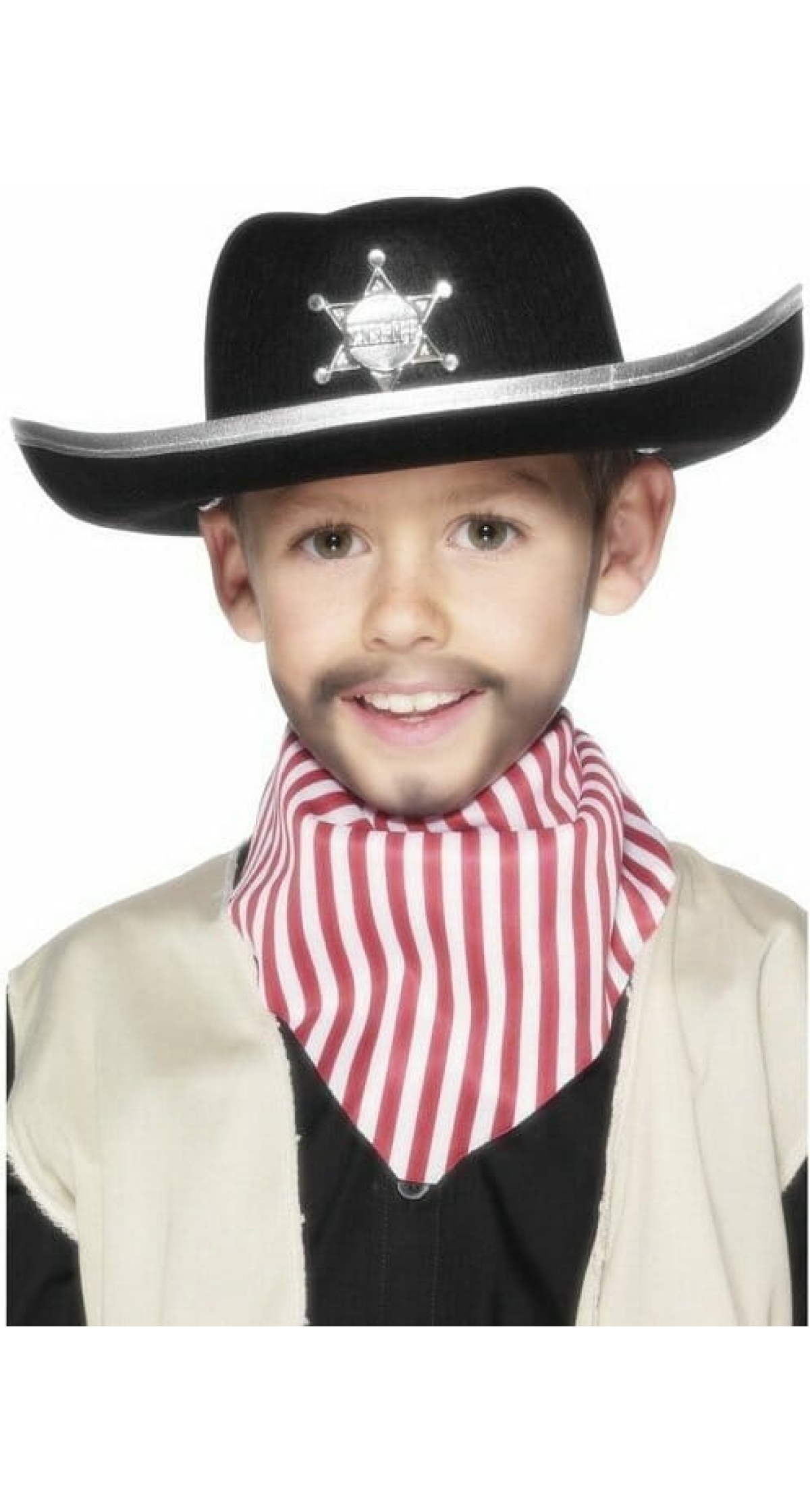 Cowboy Black Hat - Child One Size