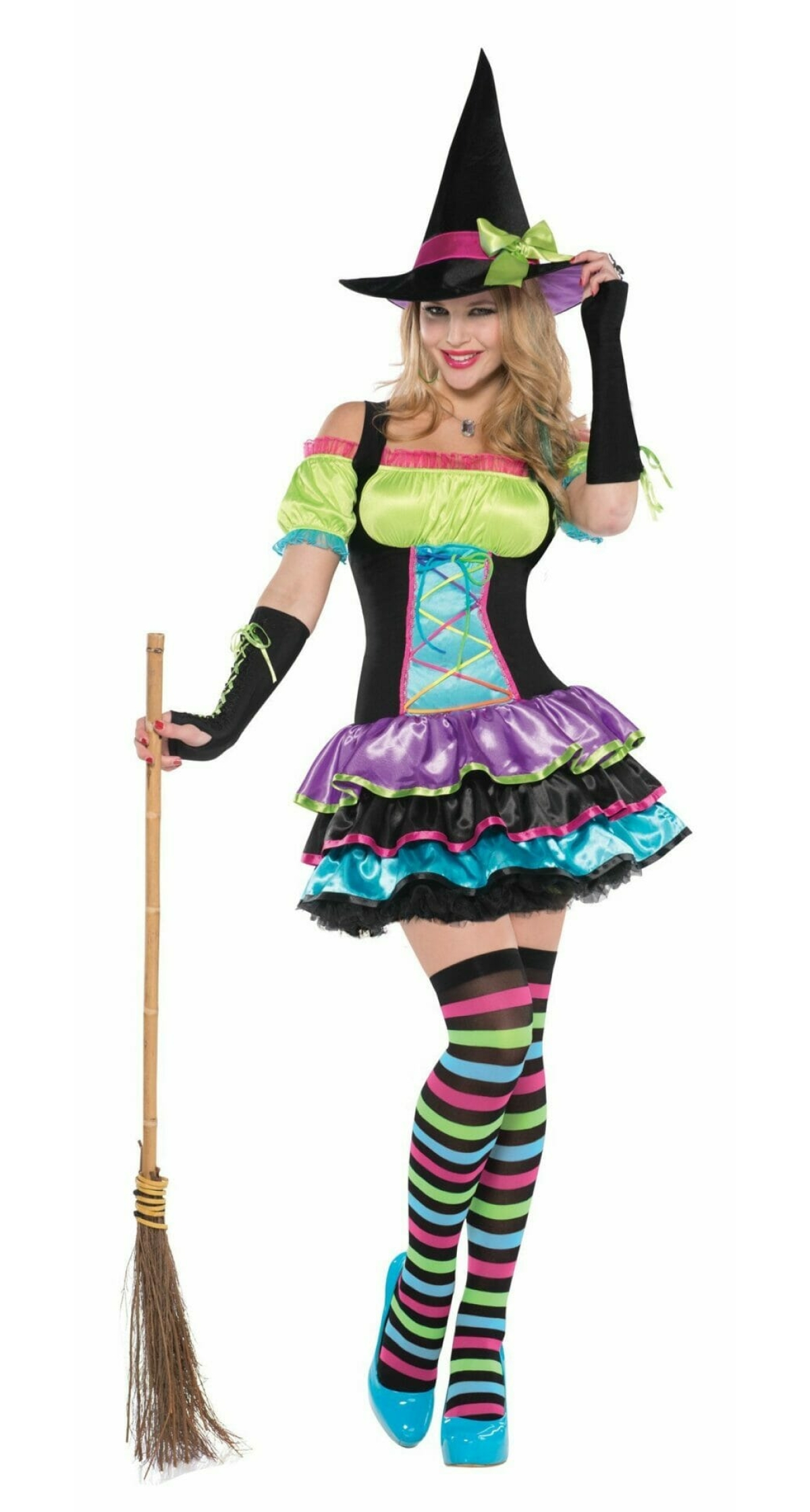 Pop Neon Witch -  Adult Size Medium