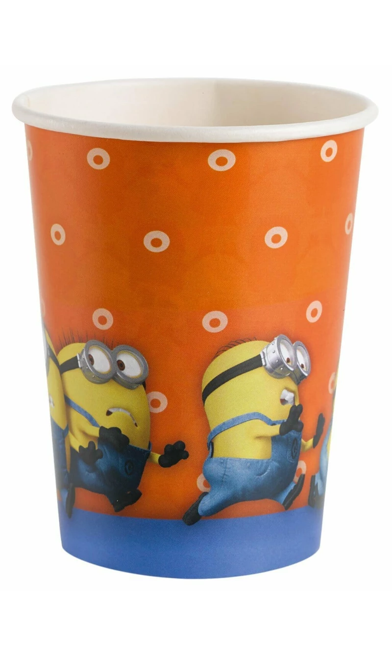 Minions Paper Cups 266ml - 8pk