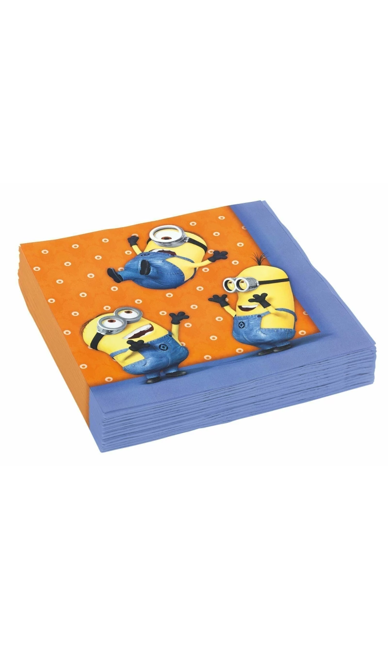 Minions Napkins 32.7cm x 32.7cm - 20pk