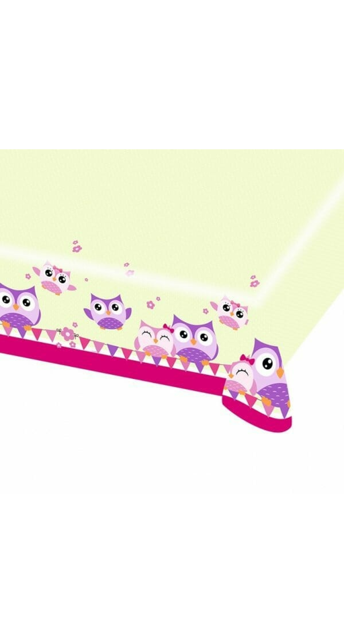 Owl Plastic Tablecover - 1.80m x 1.20m