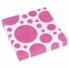 Bright Pink Dots - 20 x Lunch Napkins