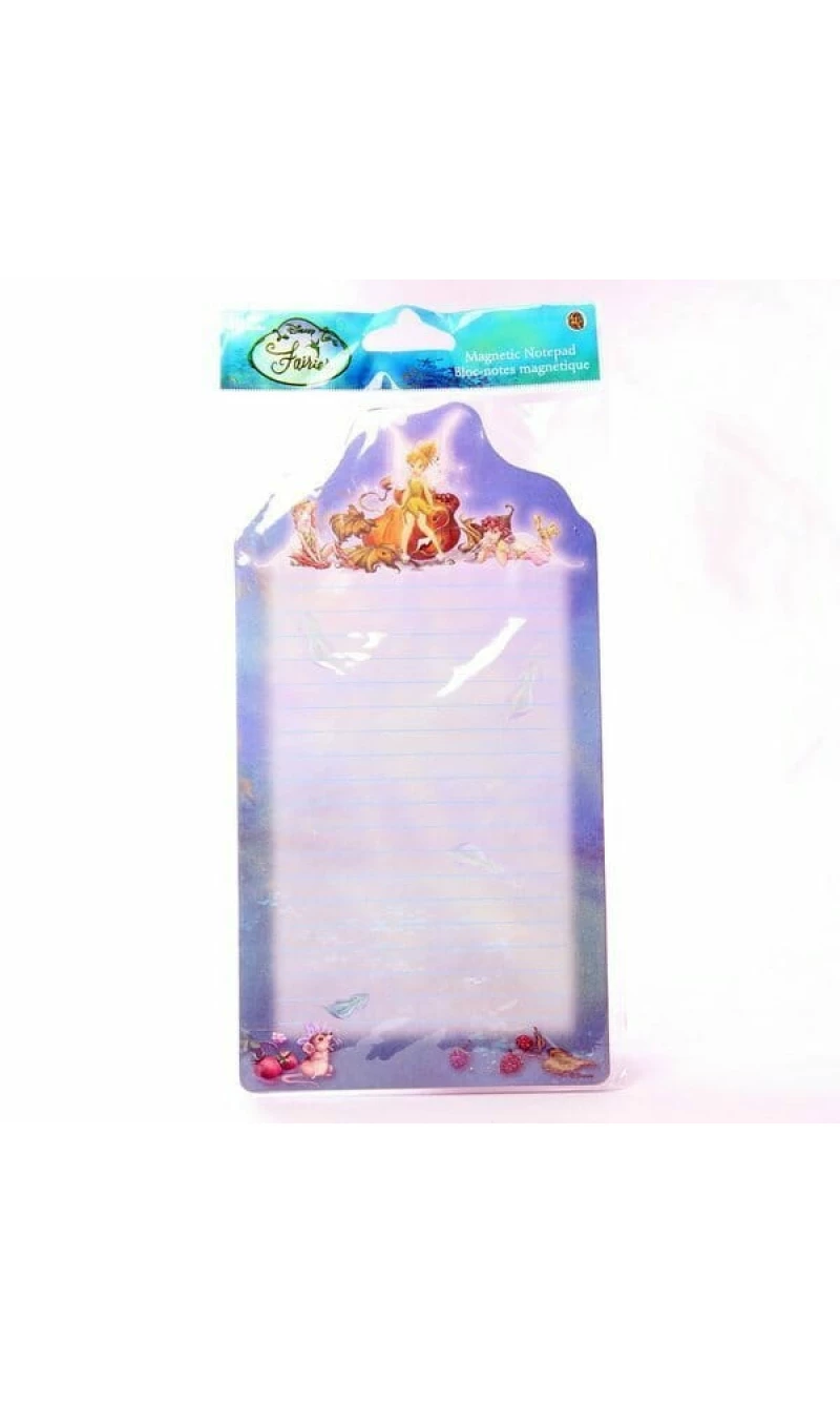 Tinkerbell & Fairies Magnetic Notepad - 40 Sheets