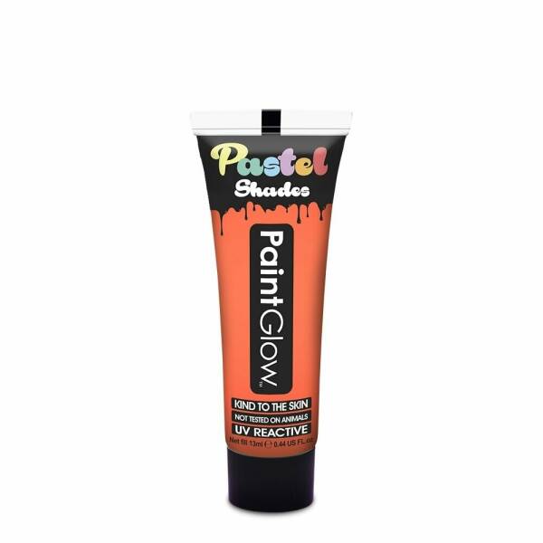 Neon UV Face & Body Paint Water Based (12ml) -  Pastel Coral