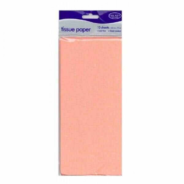 Crepe Paper Pink - 150cm x 50cm