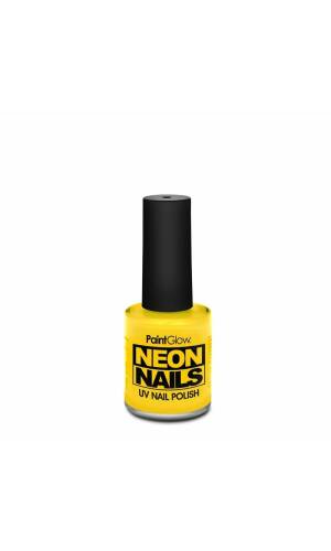 Neon UV Nail Polish (10ml) -  UV Yellow (PRO)