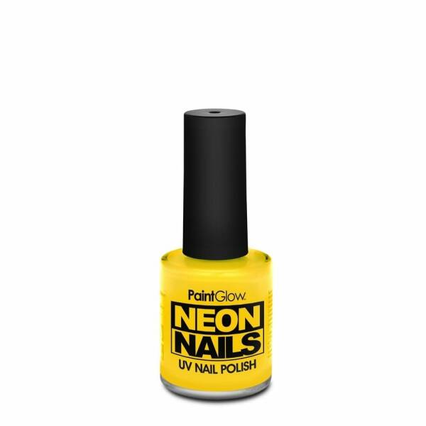 Neon UV Nail Polish (10ml) -  UV Yellow (PRO)