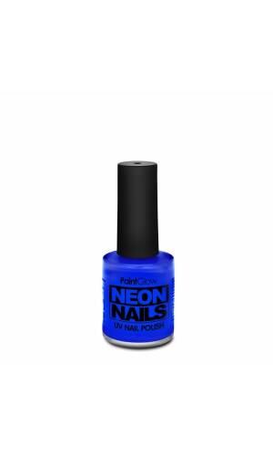 Neon UV Nail Polish (10ml) -  UV Blue (PRO)