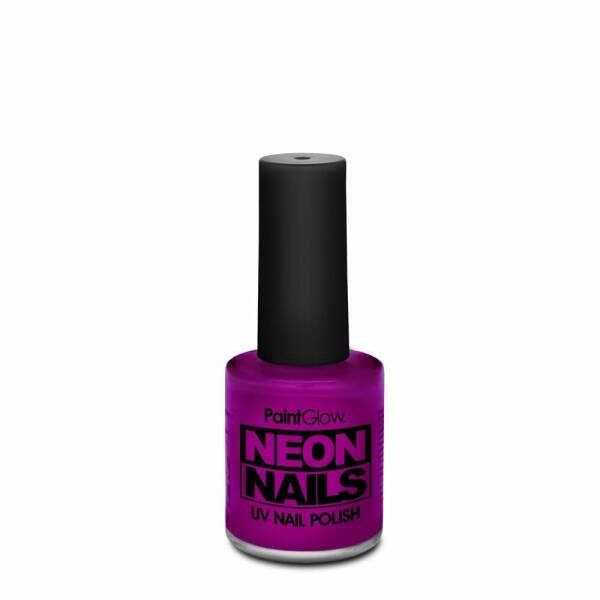 Neon UV Nail Polish (10ml) -  UV Purple (PRO)