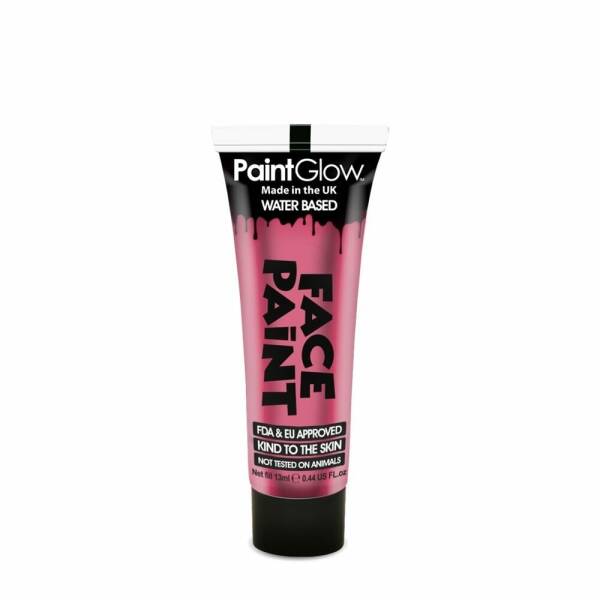 Face & Body Paint (Non UV) Water Based (13ml) - Bright Pink