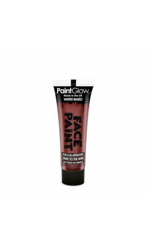 Face & Body Paint (Non UV) Water Based (13ml) - Burgundy
