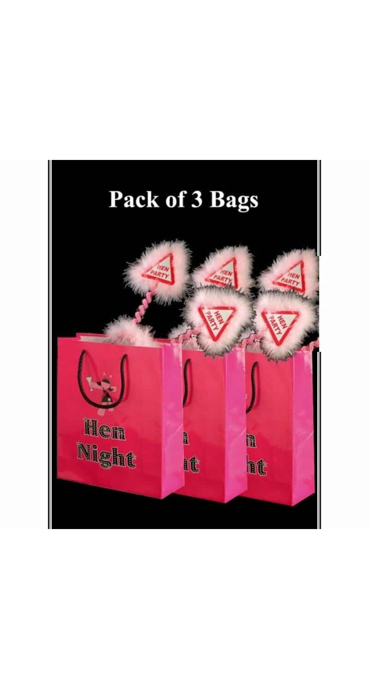 Goodie Bags Hen Night - 3pk