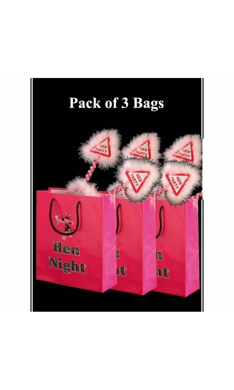 Goodie Bags Hen Night - 3pk