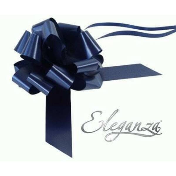 Pull Bow Navy Blue (No.19) - 30mm