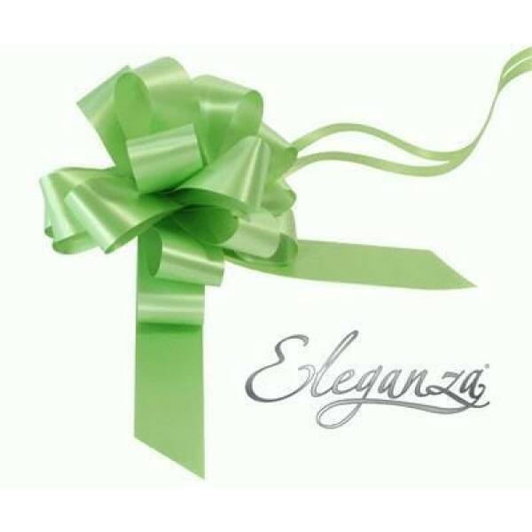 Pull Bow Lime Green (No.14) - 30mm