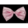 Bow Tie Pretty Pink with Diamante Stones