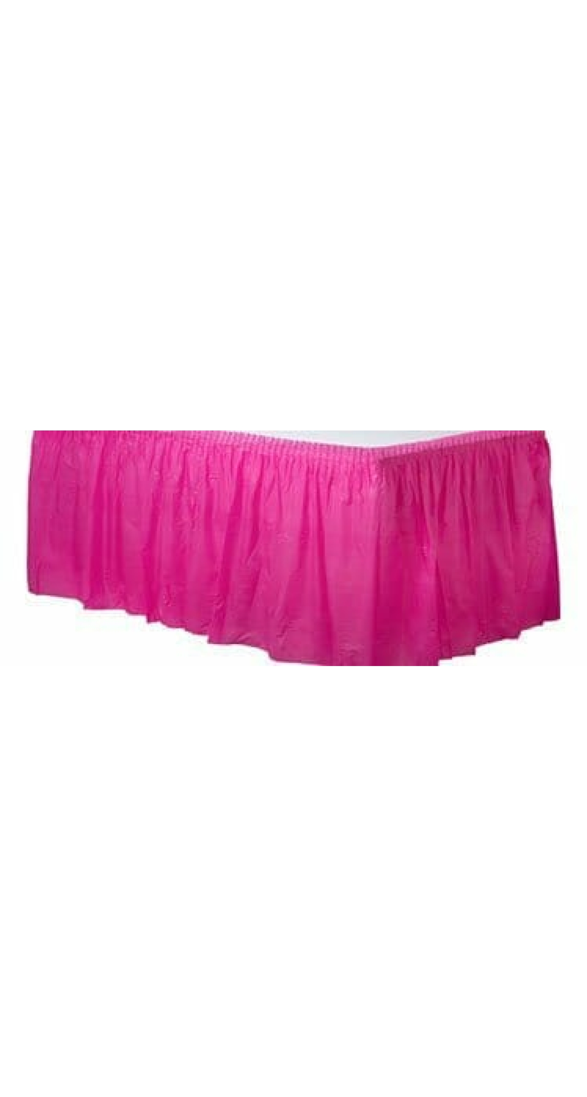 Magenta - Plastic Table Skirt 426 x 73cm