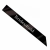 Sash Bridesmaid Black - One Size