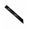 Sash Maid of Honour Black - One Size